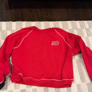Red Province of Italy Sweatshirt